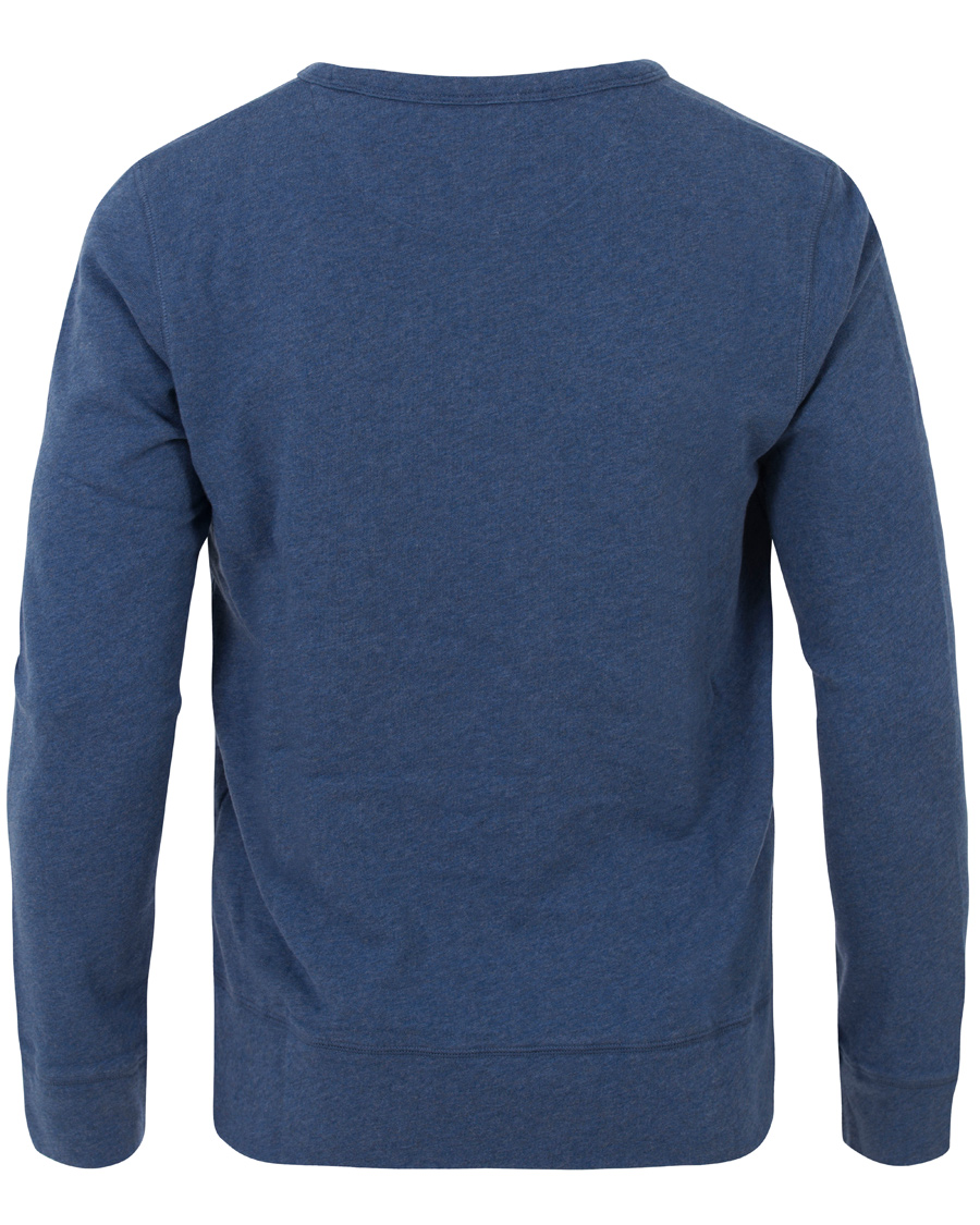 Herr | Tröjor | GANT | New Haven Sweatshirt Blue Melange
