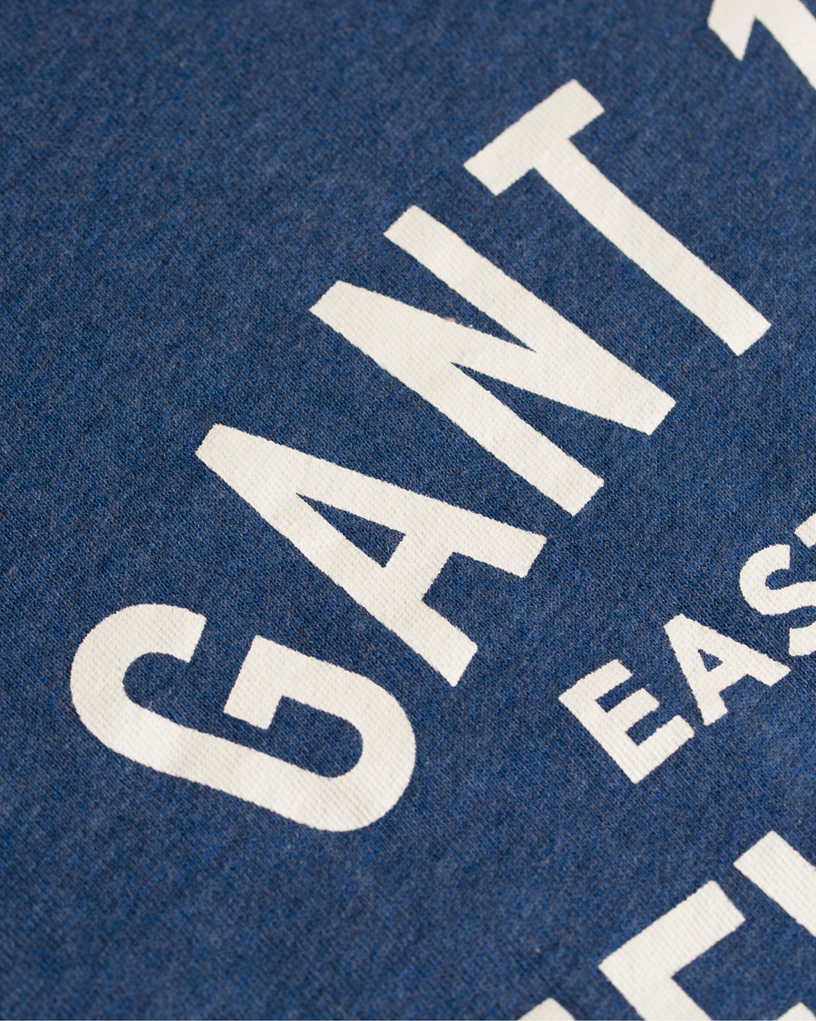 Herr | Tröjor | GANT | New Haven Sweatshirt Blue Melange