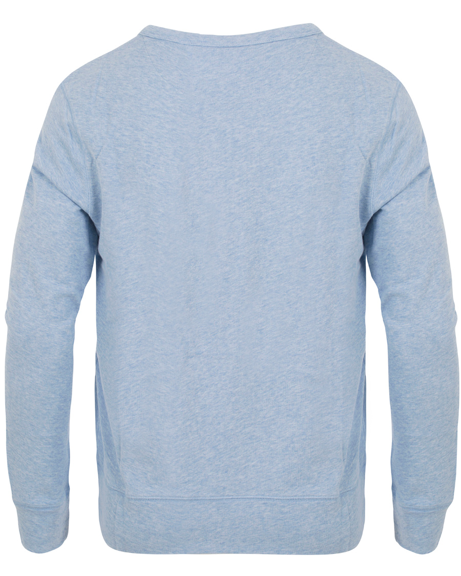Herr | Tröjor | GANT | New Haven Sweatshirt Frost Blue Melange