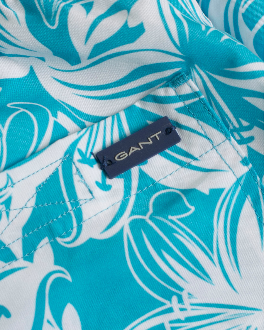 Herr | Badbyxor | GANT | Classic Swim Shorts Lily Sage Blue