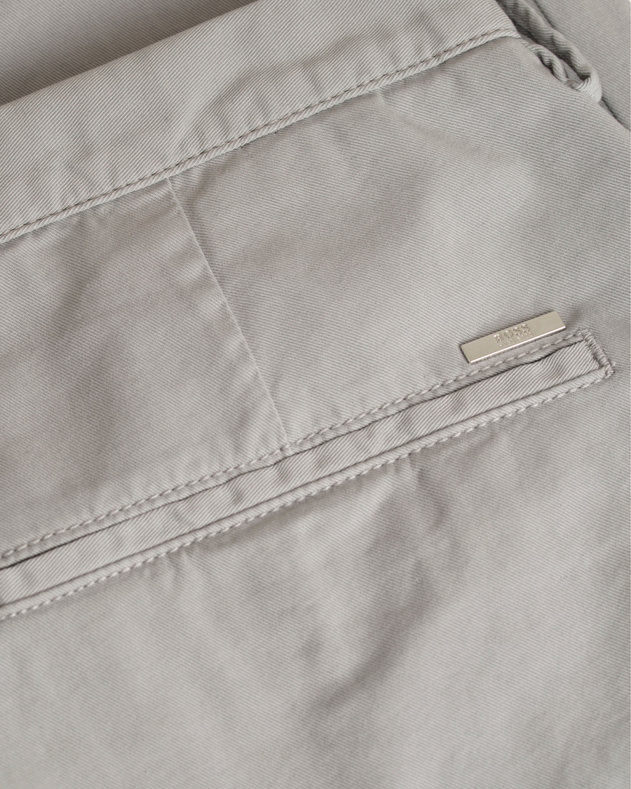 Herr | Byxor | BOSS BLACK | BOSS Rice 3D Chinos Open Grey