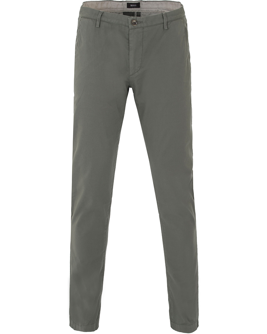 Herr | Byxor | BOSS BLACK | BOSS Rice 3D Chinos Green