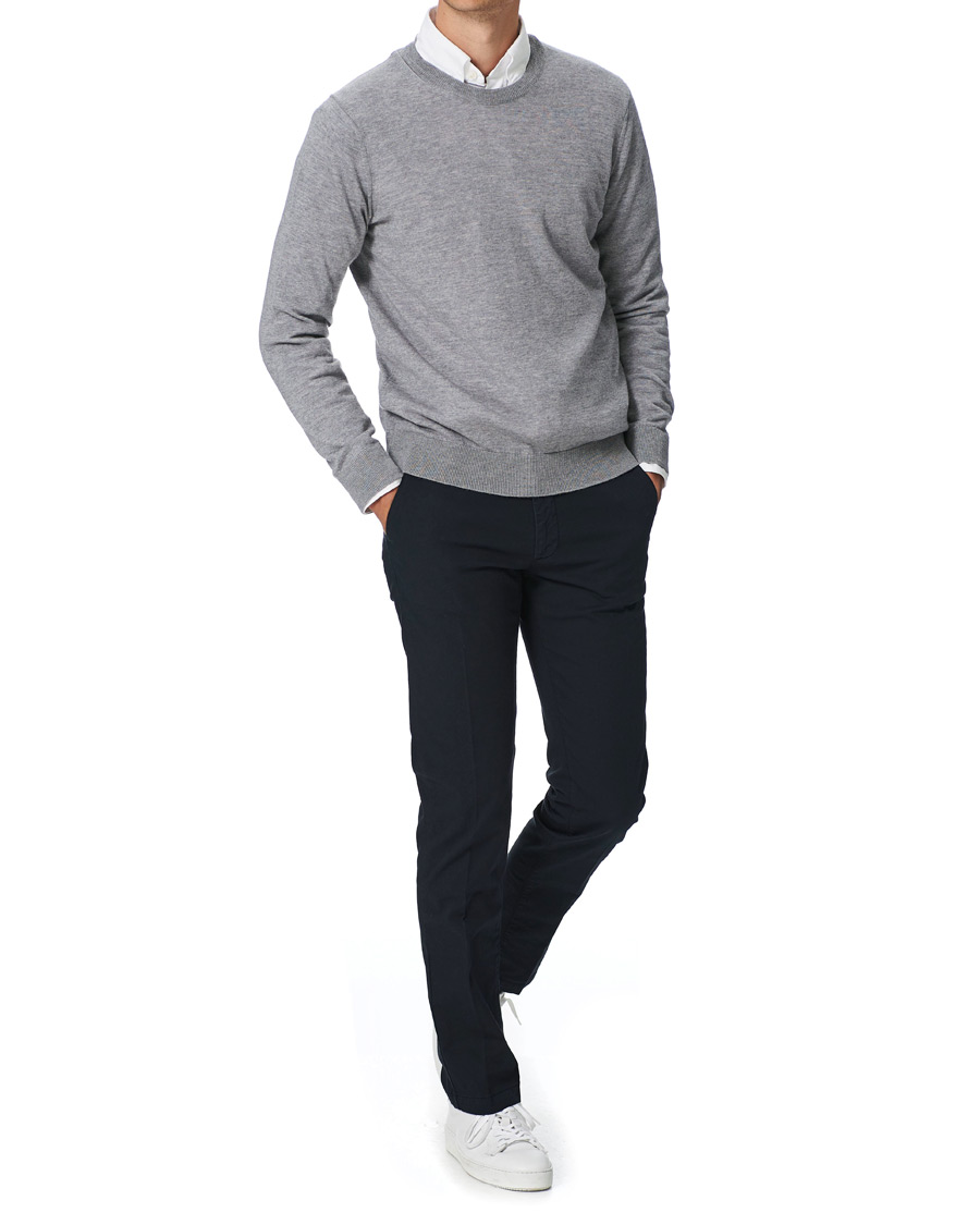 Herr | Byxor | BOSS BLACK | BOSS Rice 3D Chinos Dark Blue