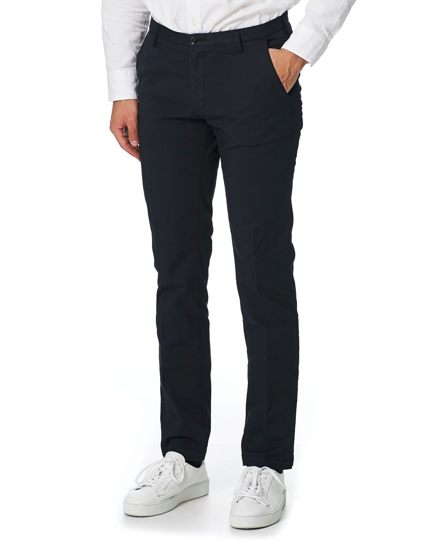 Herr | Byxor | BOSS BLACK | BOSS Rice 3D Chinos Dark Blue