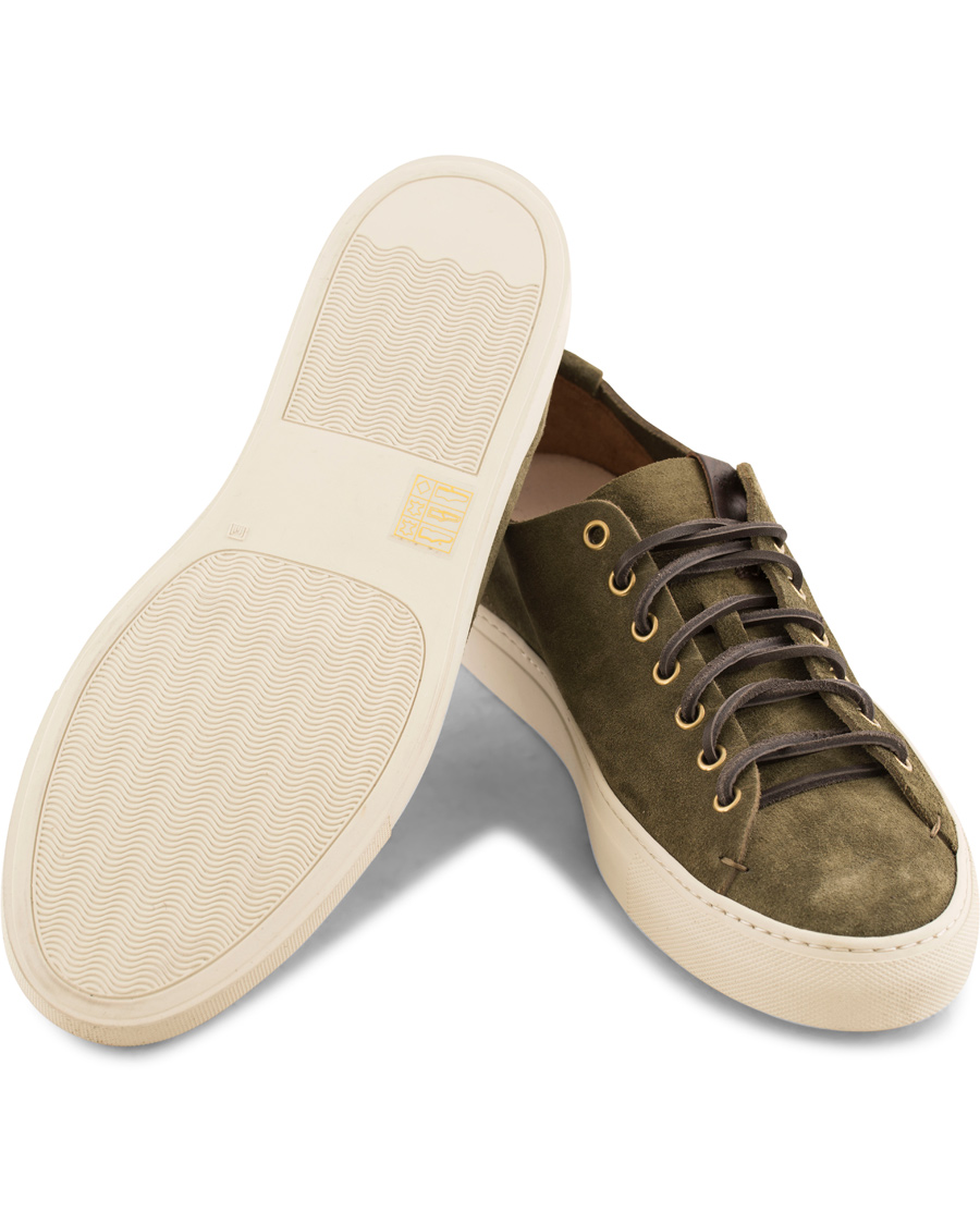 Herr | Buttero Sneaker Army Green Suede | Buttero | Sneaker Army Green Suede