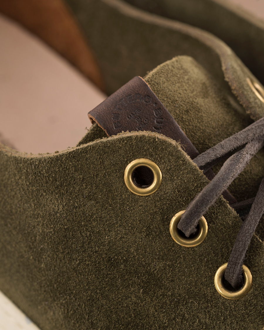 Herr | Buttero Sneaker Army Green Suede | Buttero | Sneaker Army Green Suede