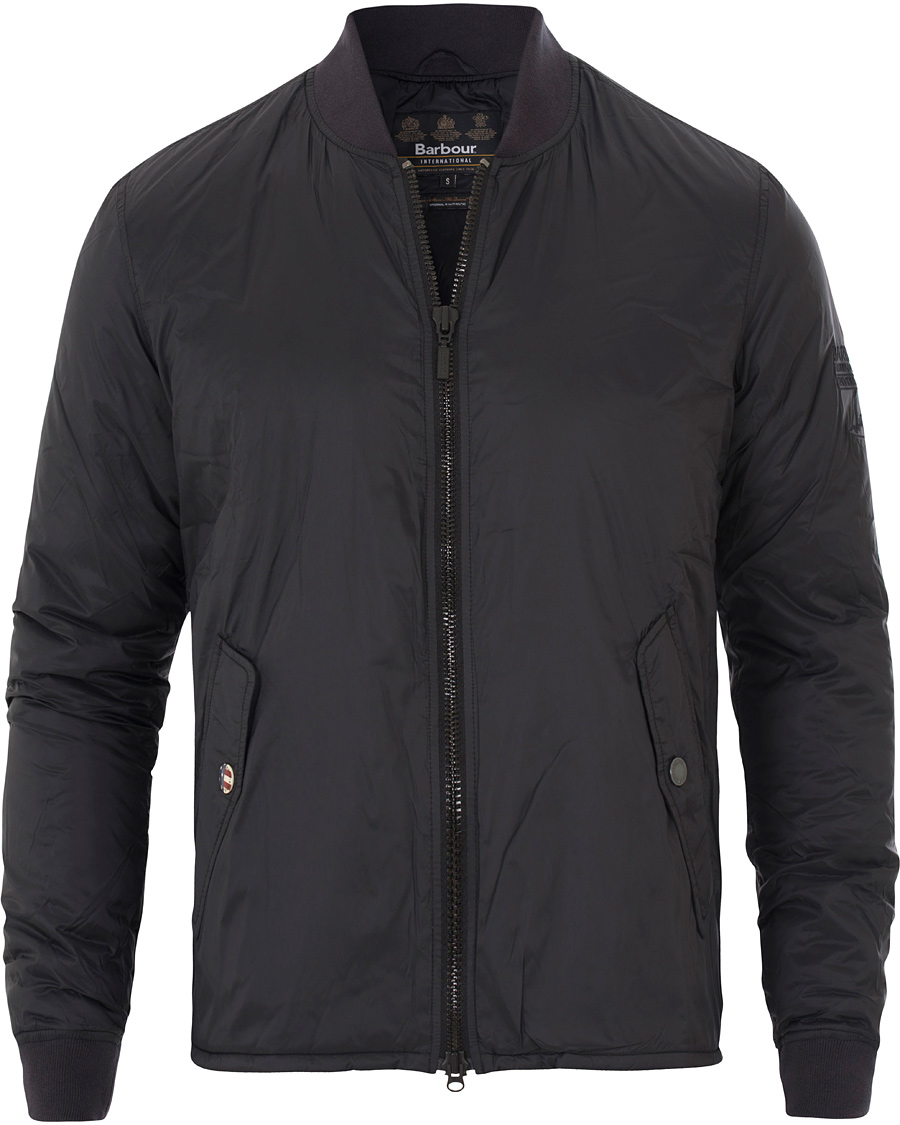 Herr | Jackor | Barbour International | Steve McQueen Oil Field Jacket Black