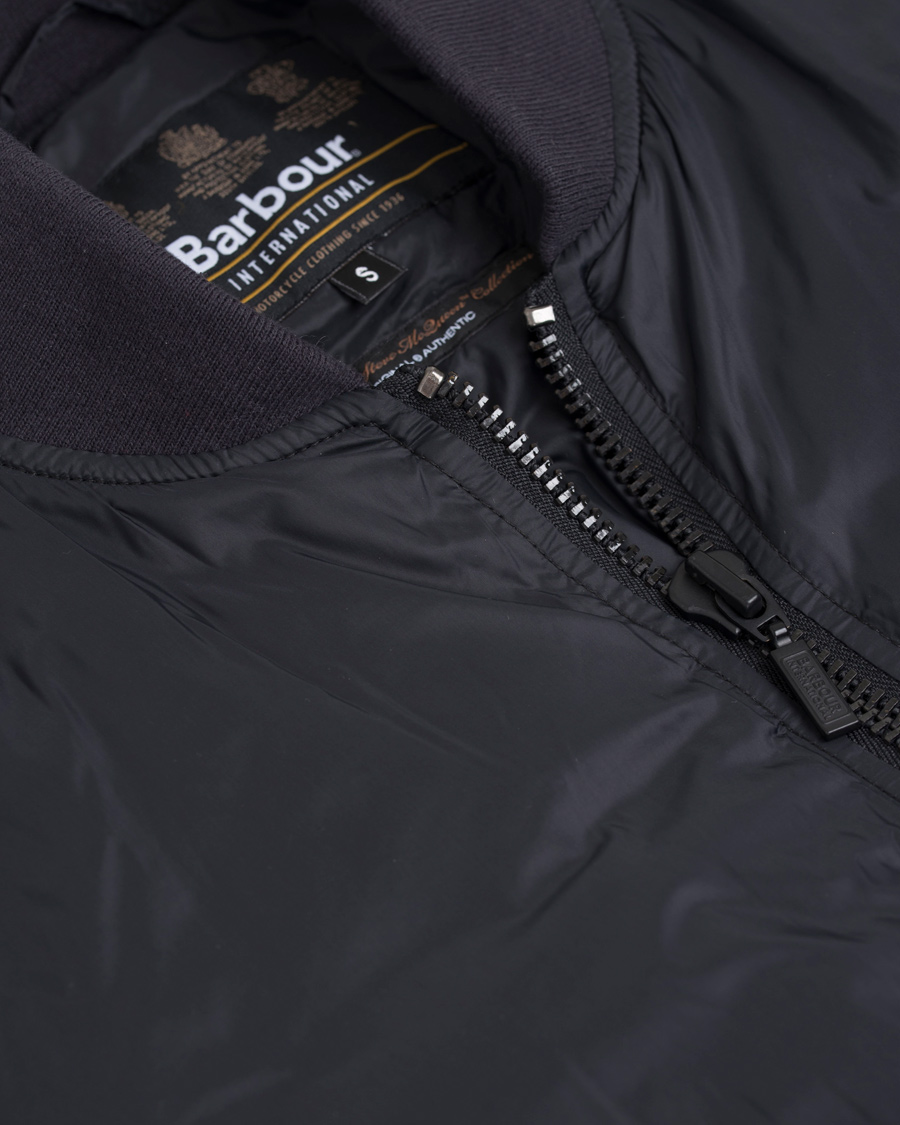 Herr | Jackor | Barbour International | Steve McQueen Oil Field Jacket Black