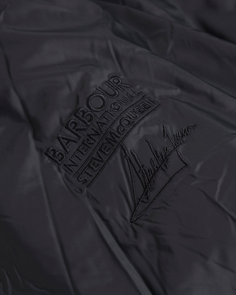 Herr | Jackor | Barbour International | Steve McQueen Oil Field Jacket Black