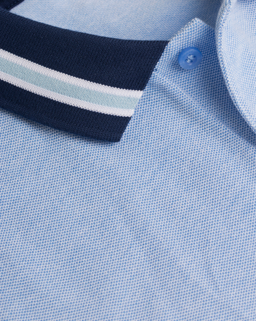 Herr | Pikéer | Fred Perry | Oxford Bomber Collar Polo Light Smoke