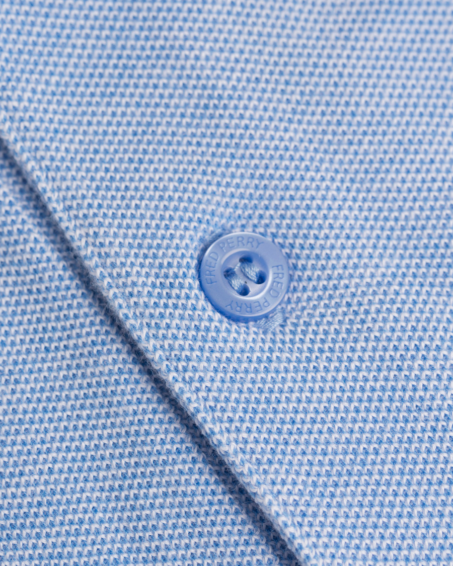 Herr | Pikéer | Fred Perry | Oxford Bomber Collar Polo Light Smoke