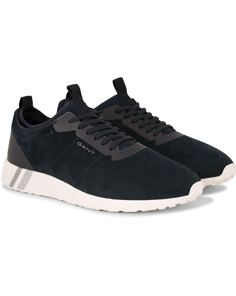 Herr | GANT Capo Suede Running Lightweight Sneaker Marine | GANT | Capo Suede Running Lightweight Sneaker Marine
