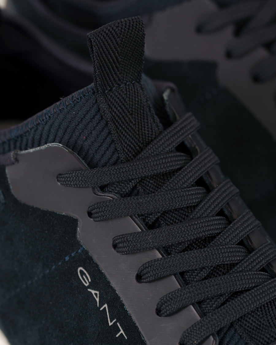Herr | GANT Capo Suede Running Lightweight Sneaker Marine | GANT | Capo Suede Running Lightweight Sneaker Marine