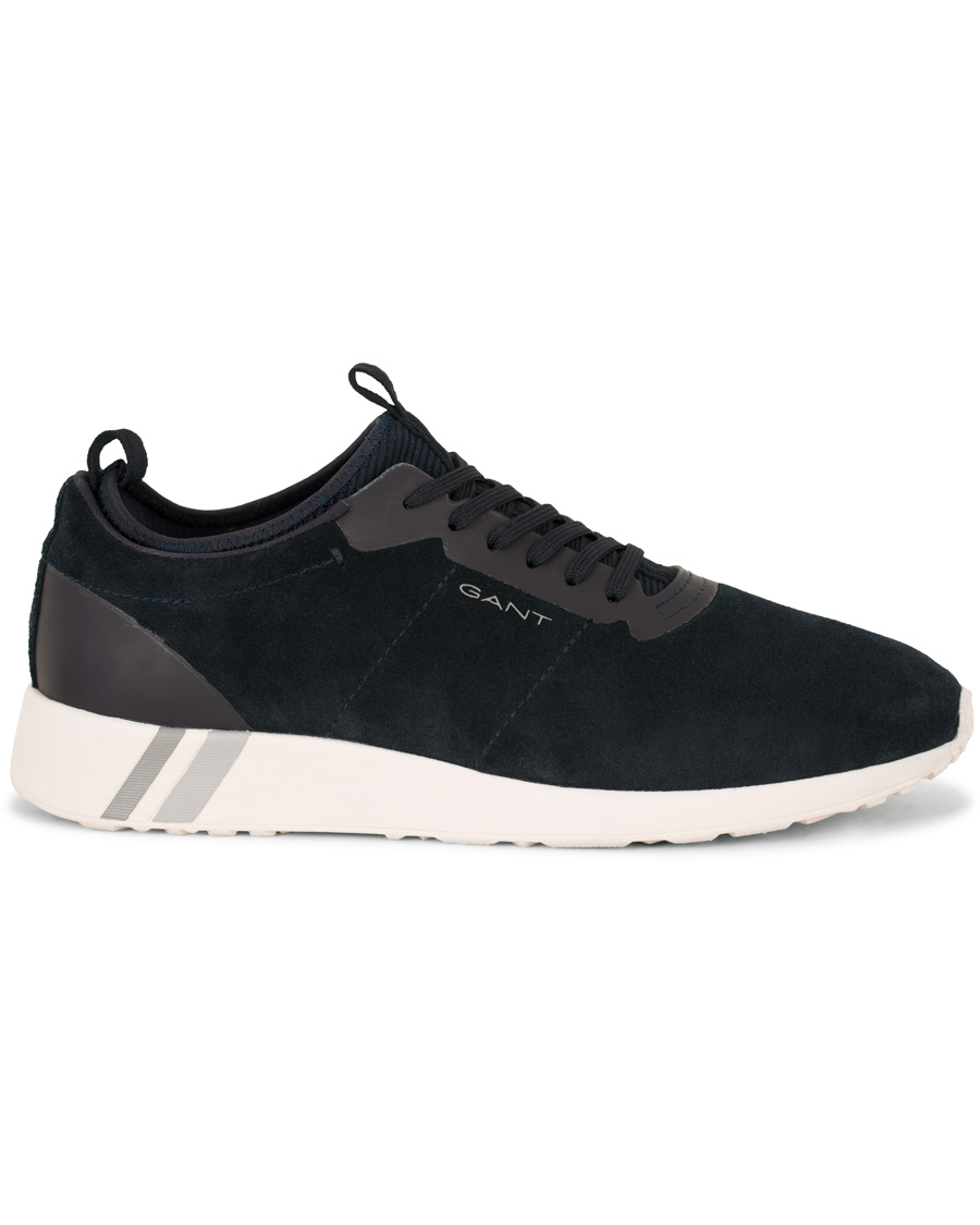 Herr | GANT Capo Suede Running Lightweight Sneaker Marine | GANT | Capo Suede Running Lightweight Sneaker Marine