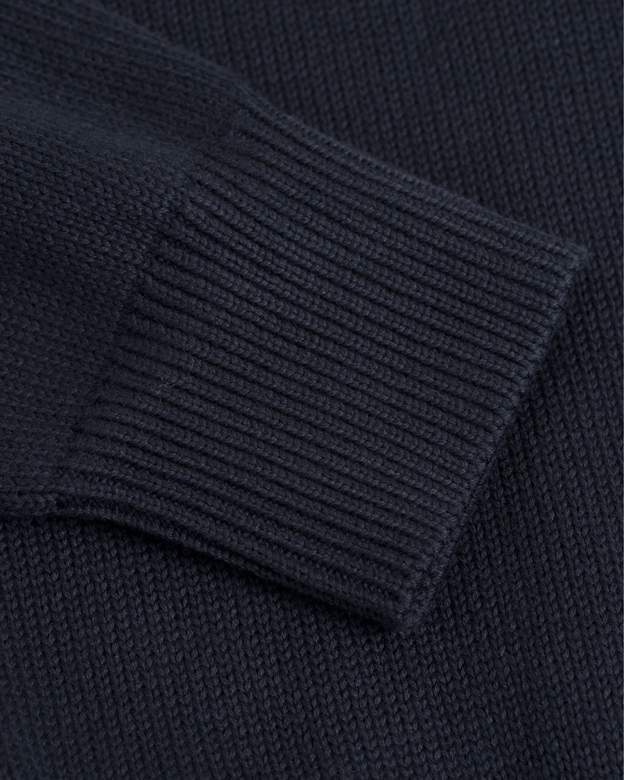 Herr | Tröjor | Henri-Lloyd | Henri Lloyd Branded Danesford Knitted Half Zip Navy