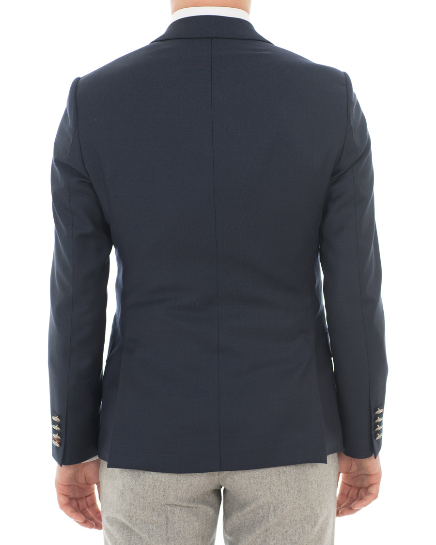Herr | Kavajer | Morris | Charles Wool Club Blazer Navy