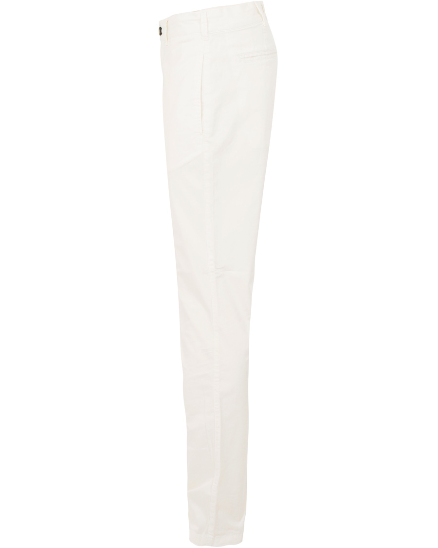 Herr | Byxor | Morris | Light Twill Chino Off White