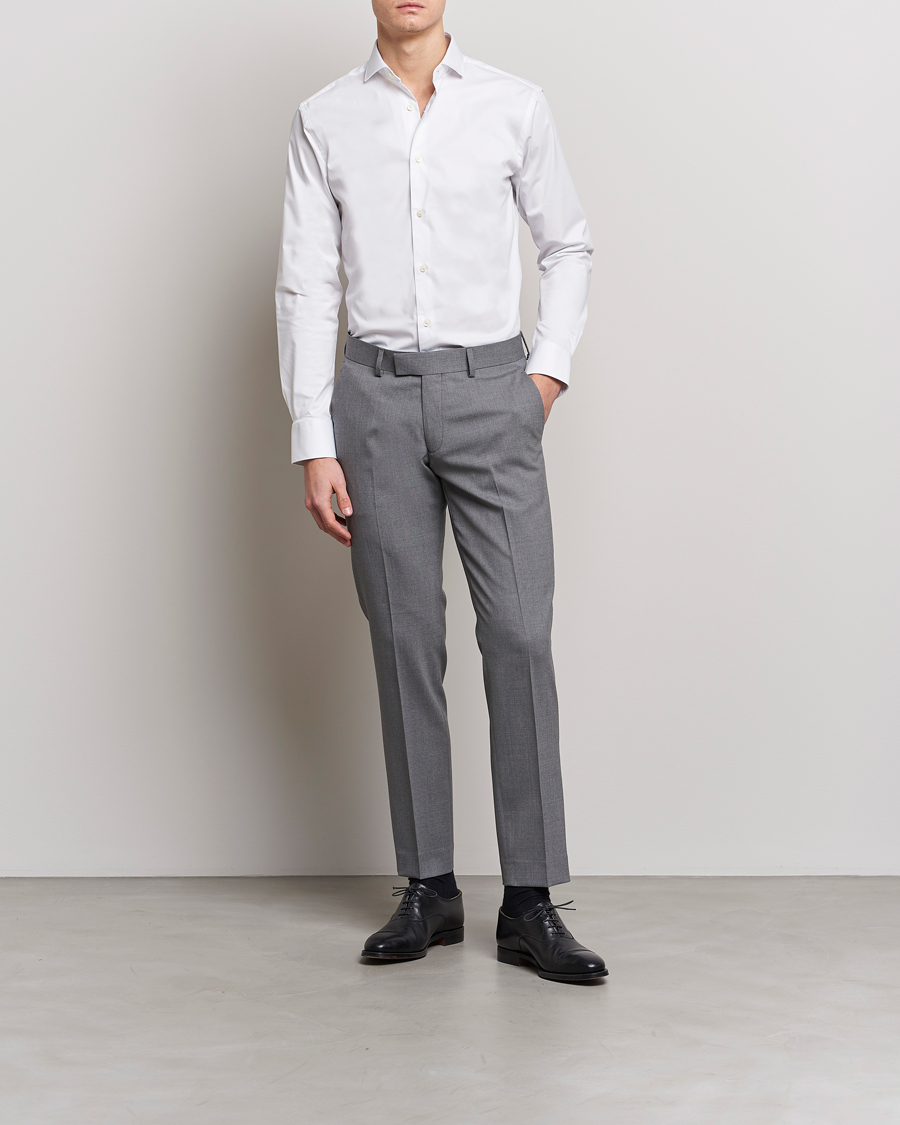 Herr | Skjortor | Tiger of Sweden | Farell 5 Stretch Shirt White