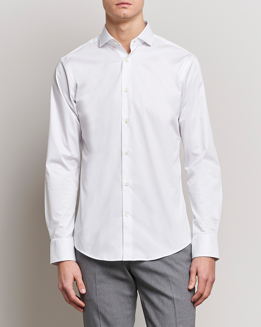 Herr | Businesskjortor | Tiger of Sweden | Farell 5 Stretch Shirt White