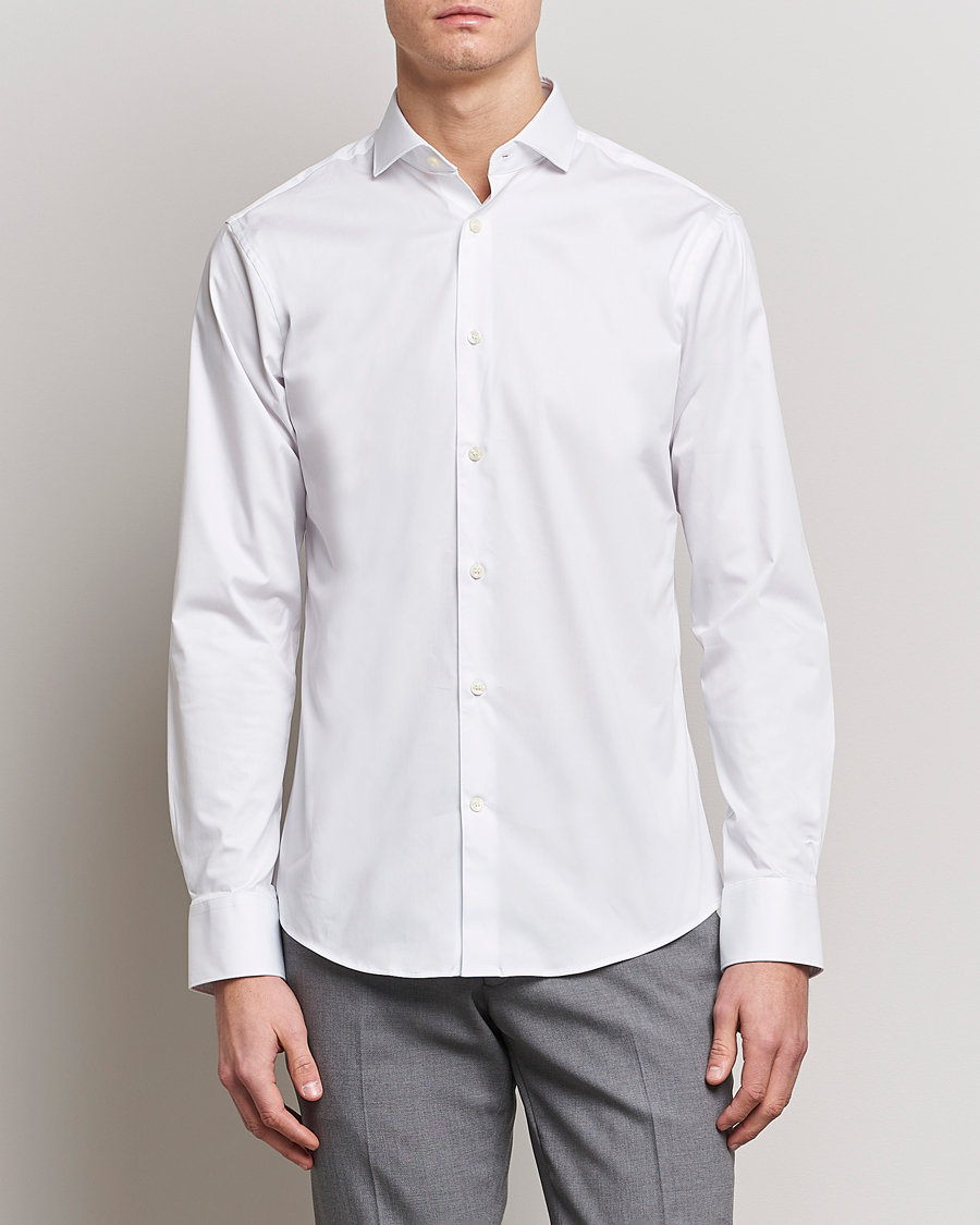 Herr | Skjortor | Tiger of Sweden | Farell 5 Stretch Shirt White