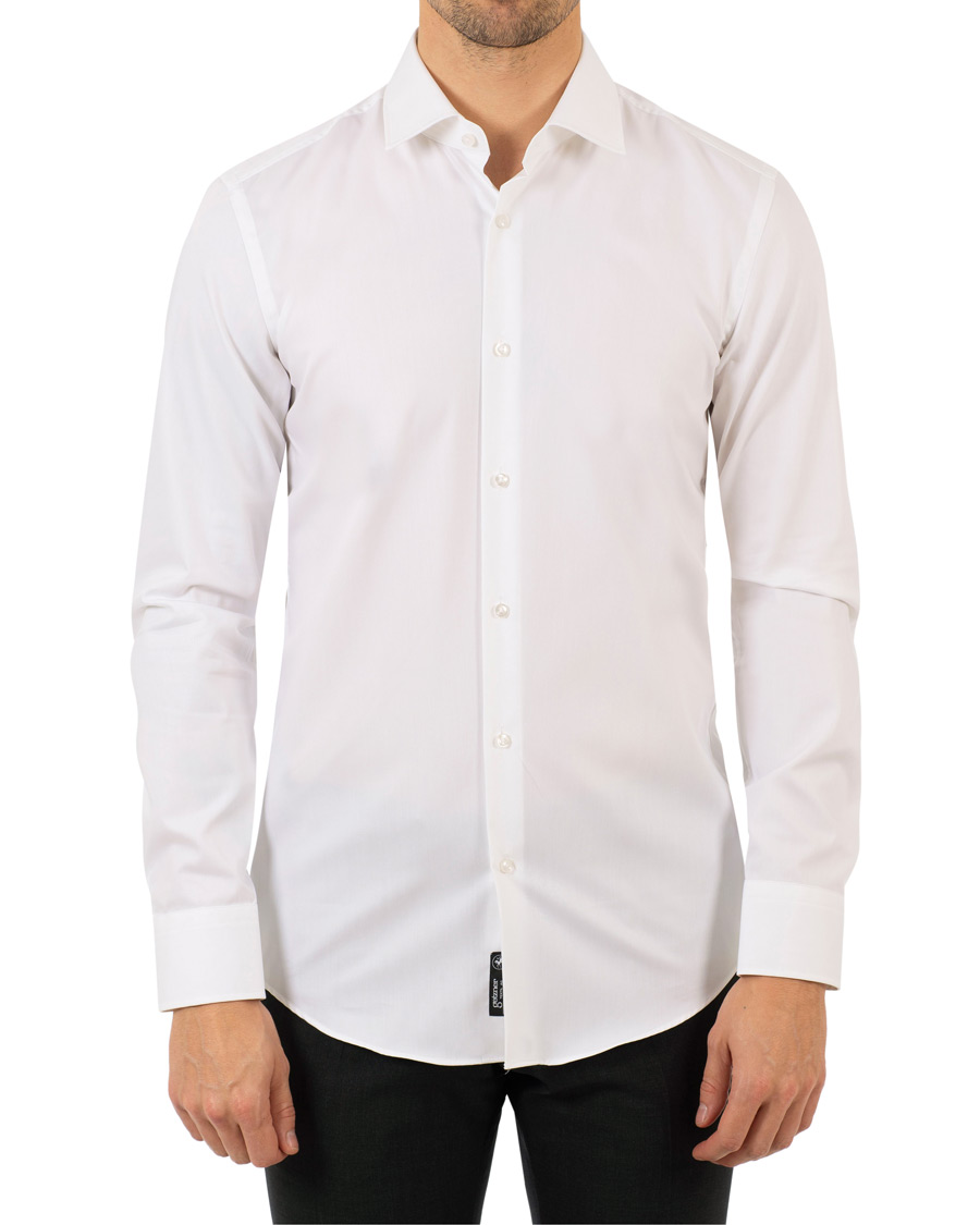 Herr | Skjortor | BOSS BLACK | BOSS Jenno Slim Fit Shirt White