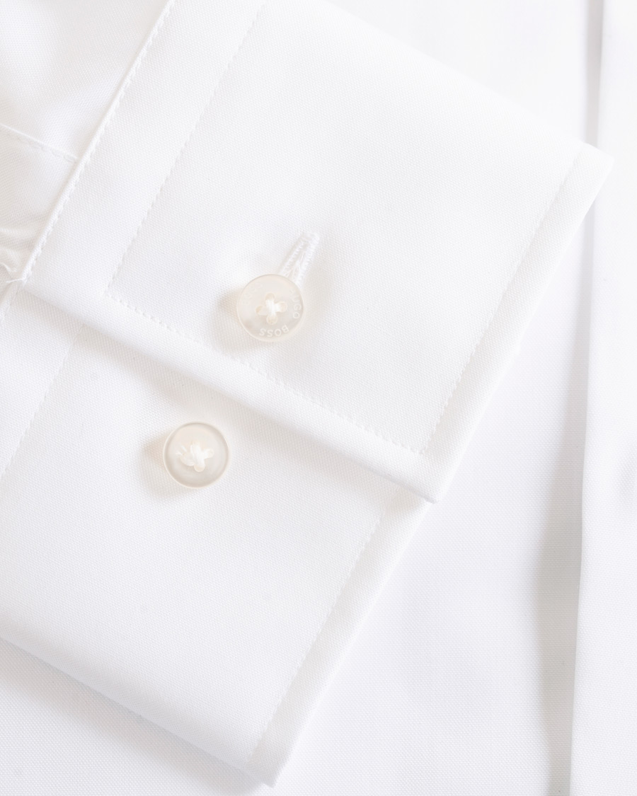 Herr | Skjortor | BOSS BLACK | BOSS Jenno Slim Fit Shirt White
