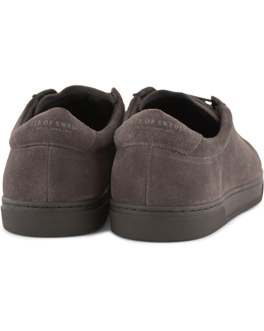 Herr | Tiger of Sweden Arne Suede Sneakers Charcoal | Tiger of Sweden | Arne Suede Sneakers Charcoal