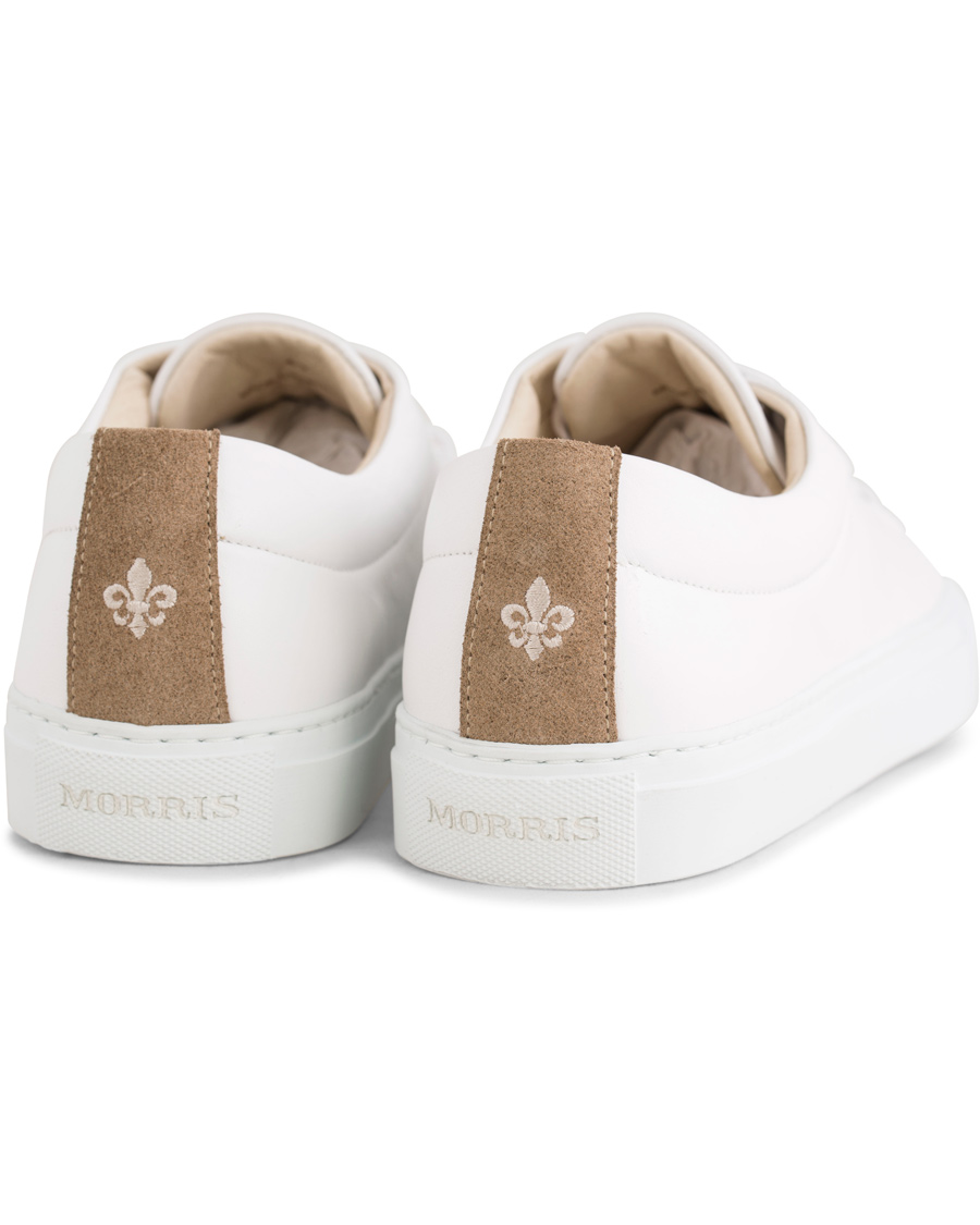Herr | Morris Heritage Stratford Leather Toe Cap Shoes White | Morris Heritage | Stratford Leather Toe Cap Shoes White