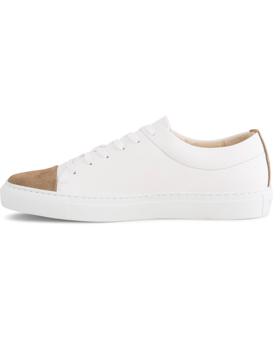 Herr | Morris Heritage Stratford Leather Toe Cap Shoes White | Morris Heritage | Stratford Leather Toe Cap Shoes White