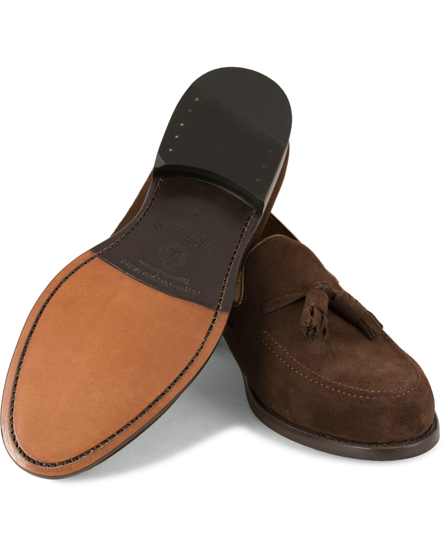 Herr | Morris Avon Tassel Loafer Brown Suede | Morris | Avon Tassel Loafer Brown Suede