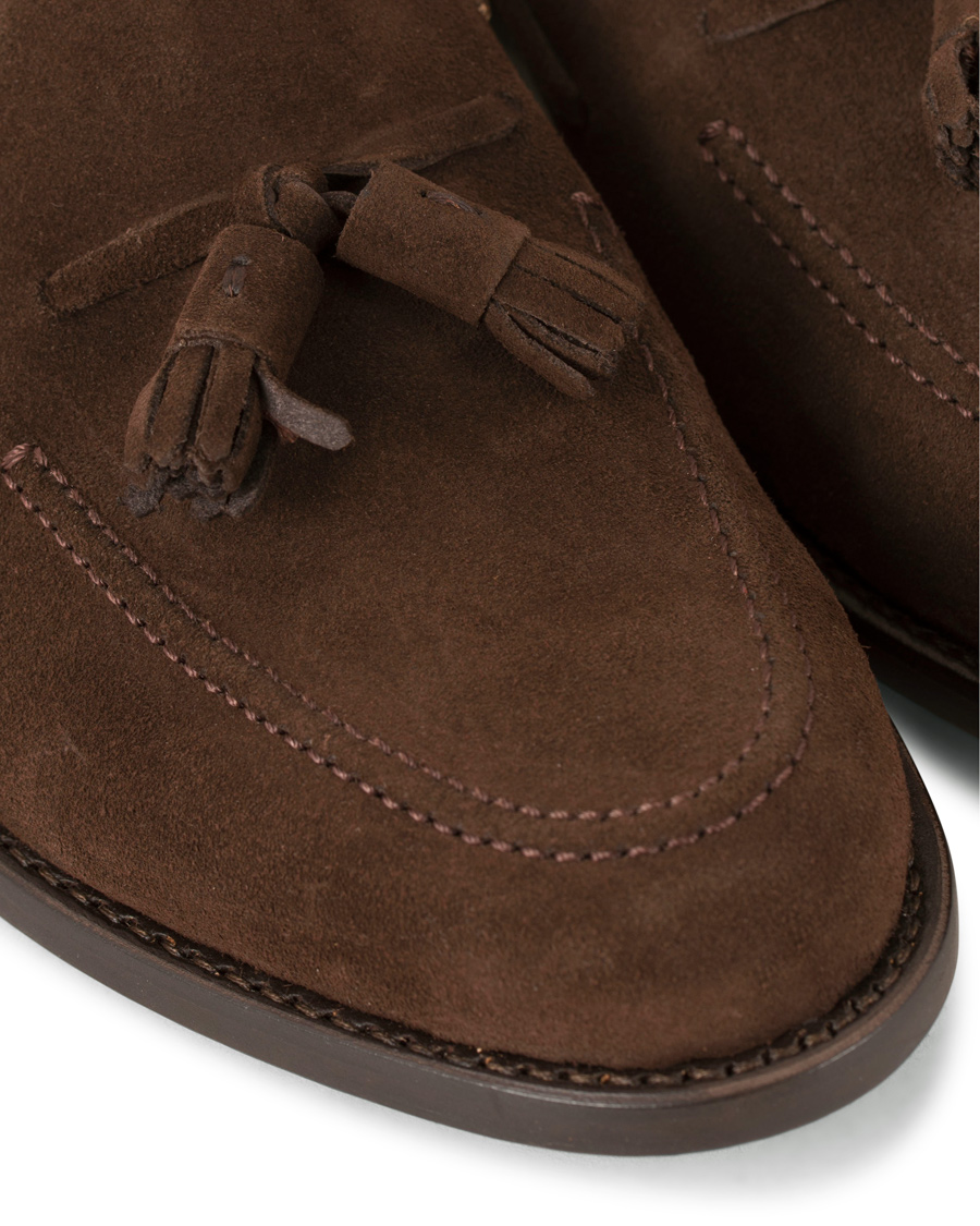 Herr | Morris Avon Tassel Loafer Brown Suede | Morris | Avon Tassel Loafer Brown Suede