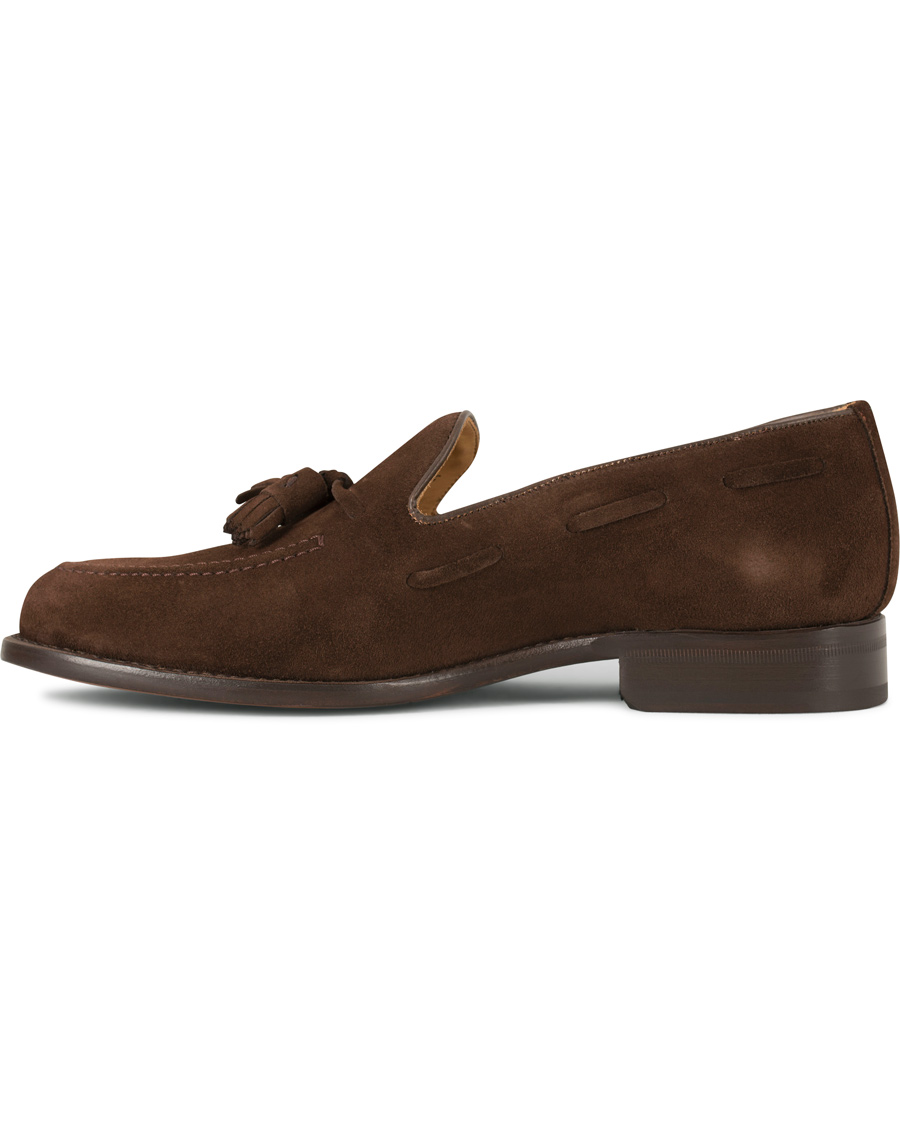 Herr | Morris Avon Tassel Loafer Brown Suede | Morris | Avon Tassel Loafer Brown Suede