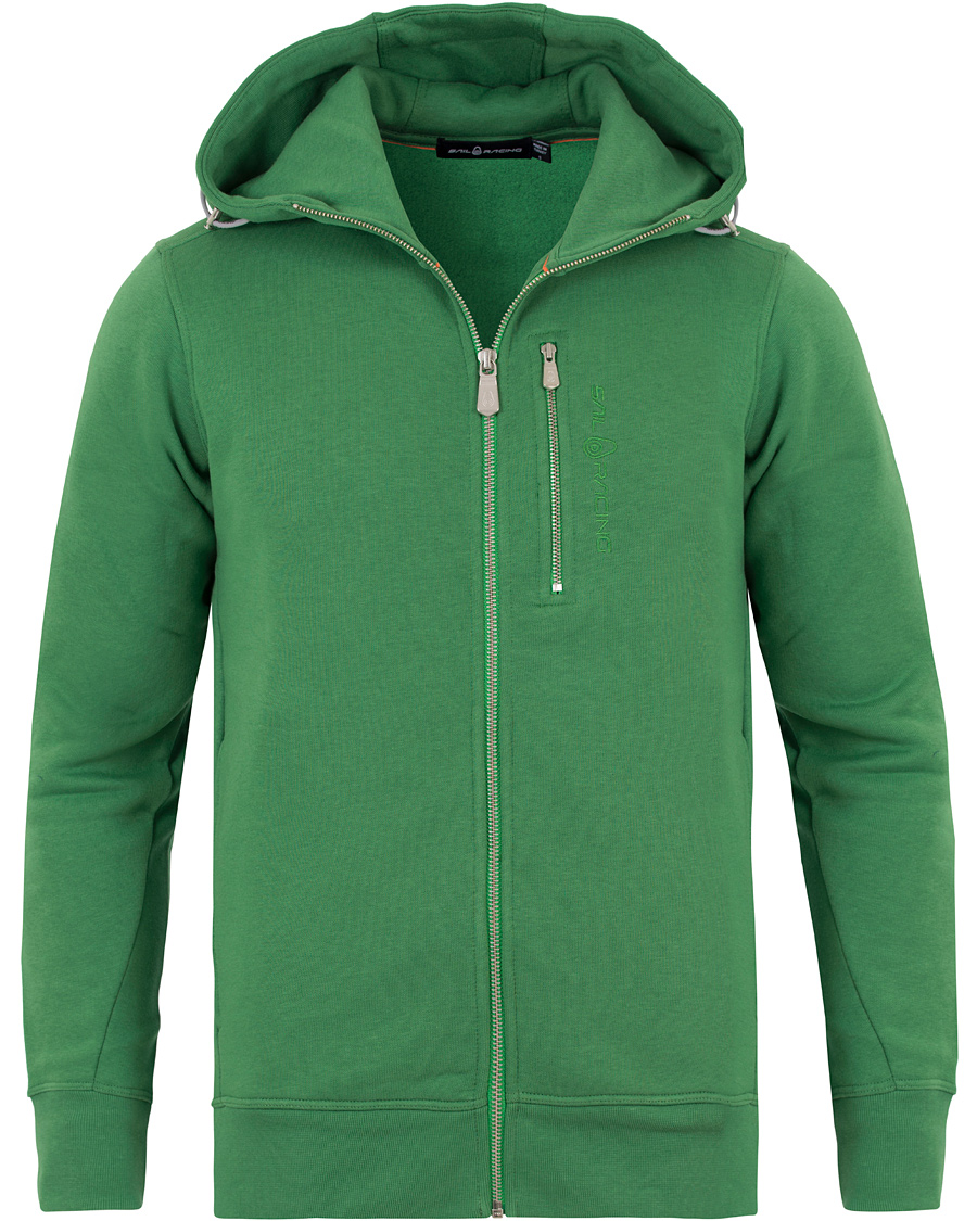 Herr | Tröjor | Sail Racing | Bowman Full Zip Hood Green