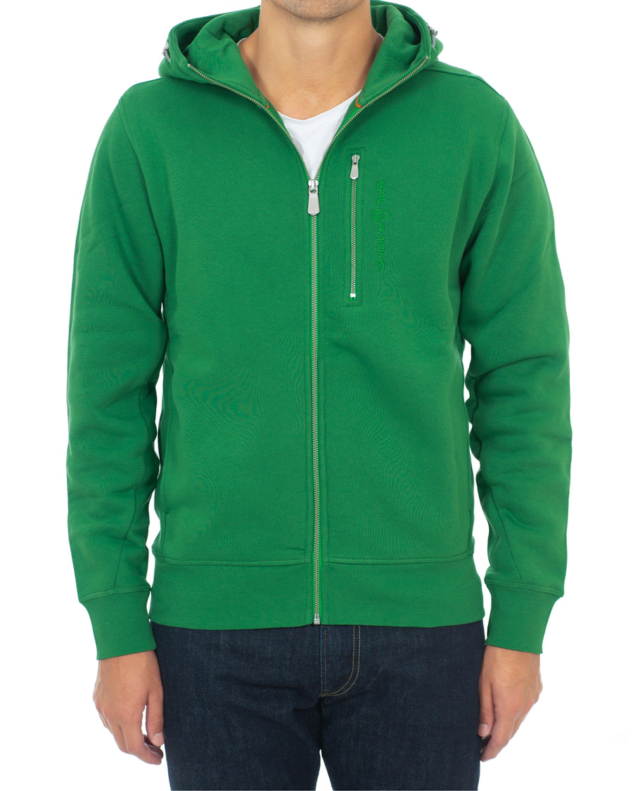 Herr | Tröjor | Sail Racing | Bowman Full Zip Hood Green