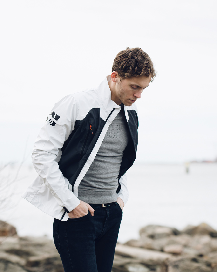 Herr | Jackor | Sail Racing | Tuwok Light Jacket White