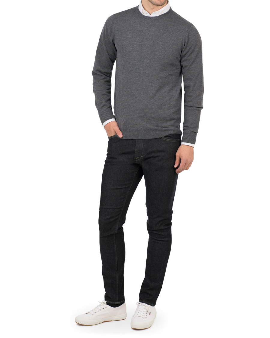 Herr | Jeans | Tiger of Sweden Jeans | Evolve Stay Severe Jeans Dark Blue