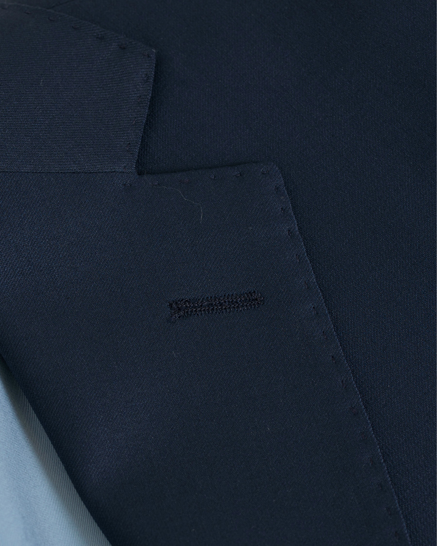 Herr | Kostymer | Oscar Jacobson | Edmund Wool Stretch Suit Blue