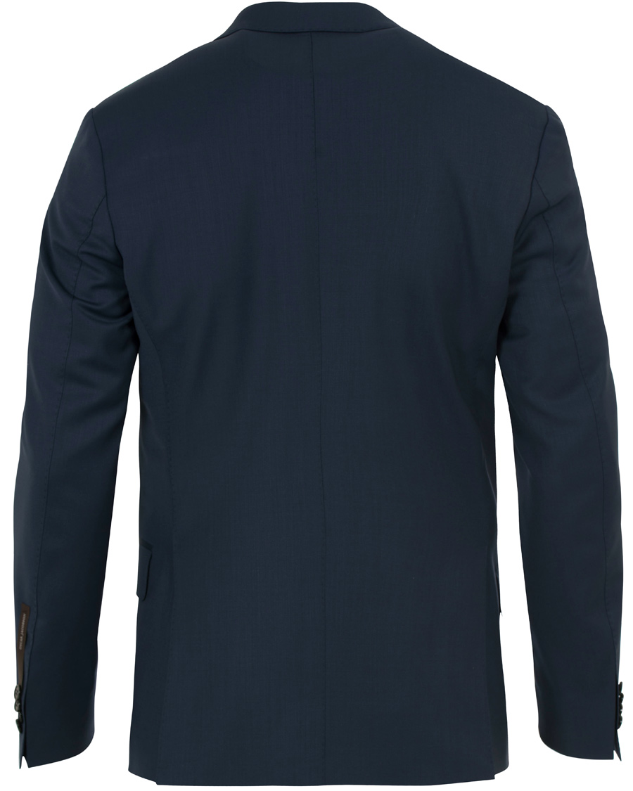 Herr | Kostymer | Oscar Jacobson | Edmund Wool Stretch Suit Blue
