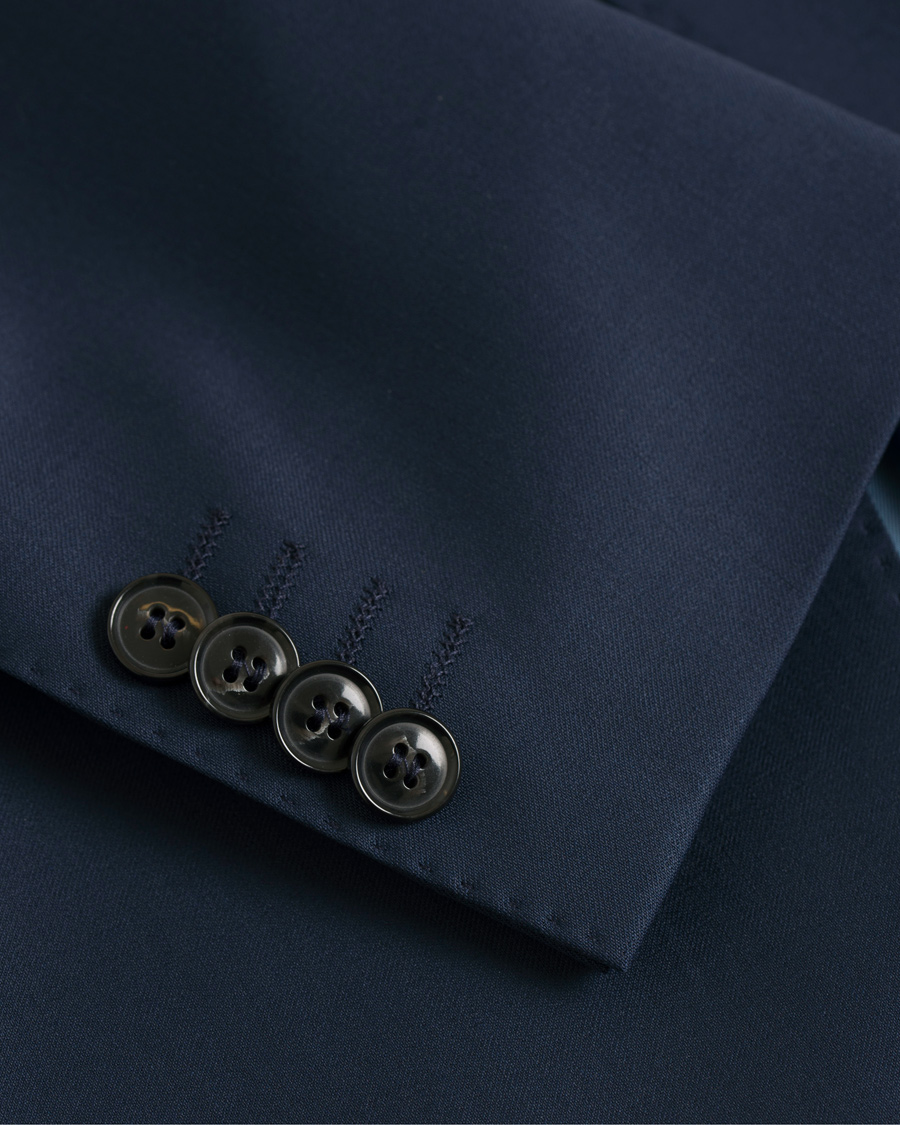 Herr | Kostymer | Oscar Jacobson | Edmund Wool Stretch Suit Blue
