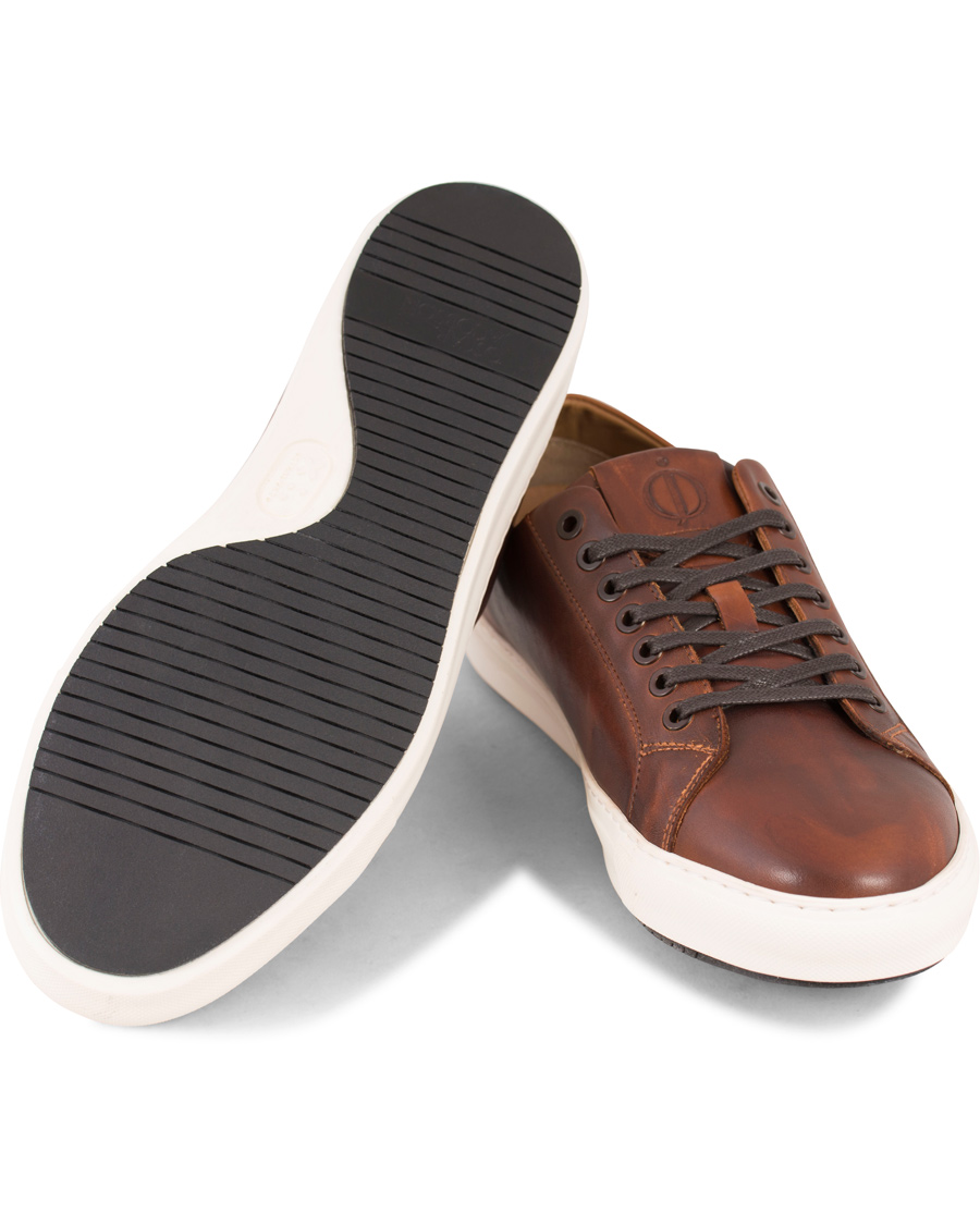 Herr | Oscar Jacobson Phoenix Leather Sneaker Dark Brown | Oscar Jacobson | Phoenix Leather Sneaker Dark Brown
