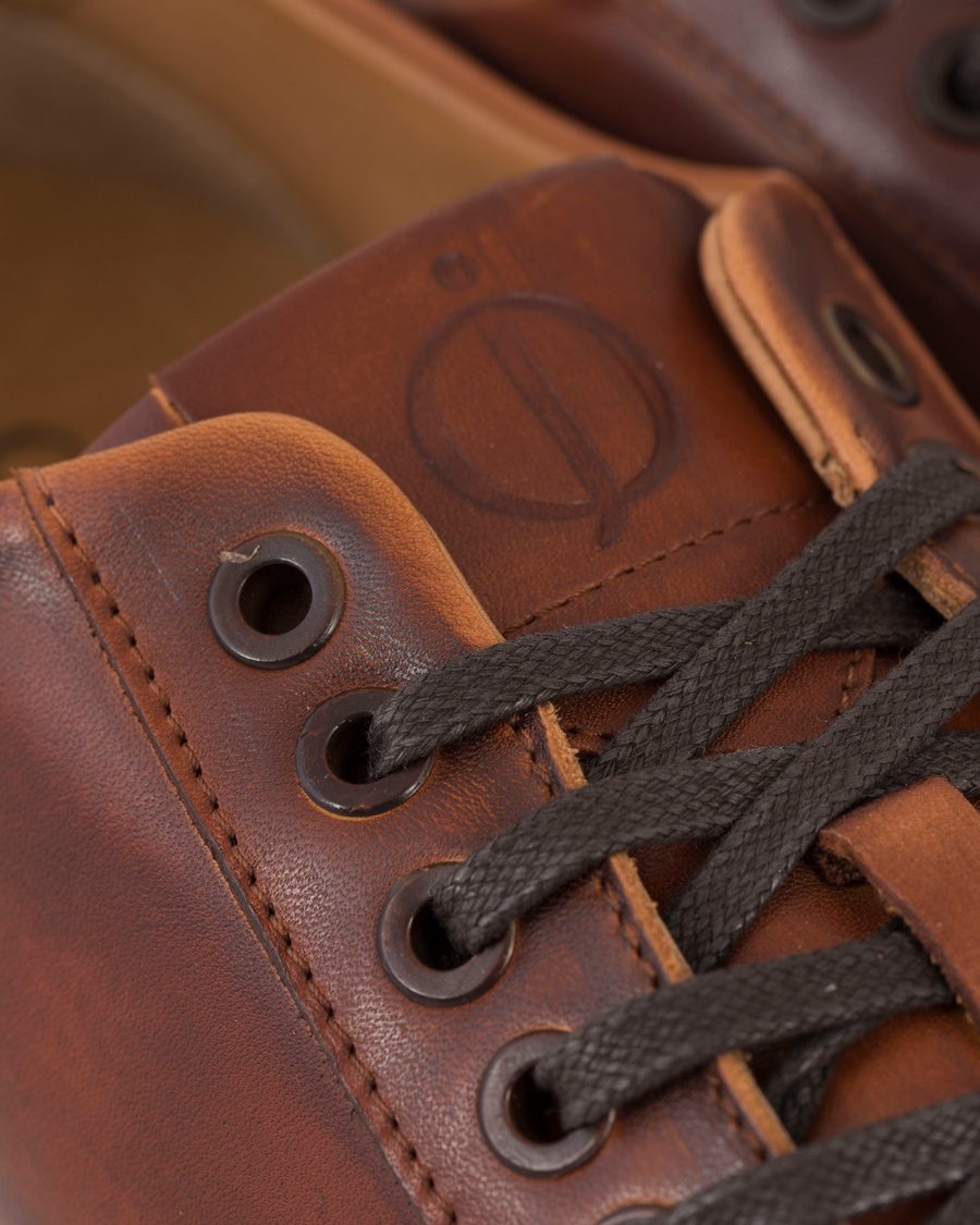 Herr | Oscar Jacobson Phoenix Leather Sneaker Dark Brown | Oscar Jacobson | Phoenix Leather Sneaker Dark Brown