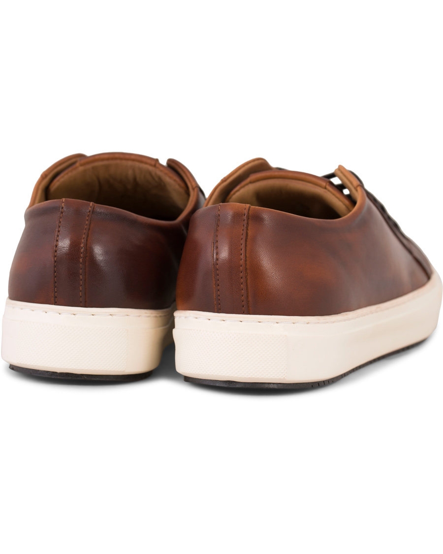 Herr | Oscar Jacobson Phoenix Leather Sneaker Dark Brown | Oscar Jacobson | Phoenix Leather Sneaker Dark Brown
