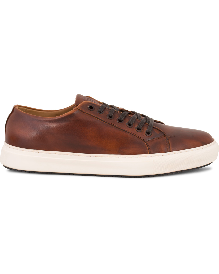 Herr | Oscar Jacobson Phoenix Leather Sneaker Dark Brown | Oscar Jacobson | Phoenix Leather Sneaker Dark Brown