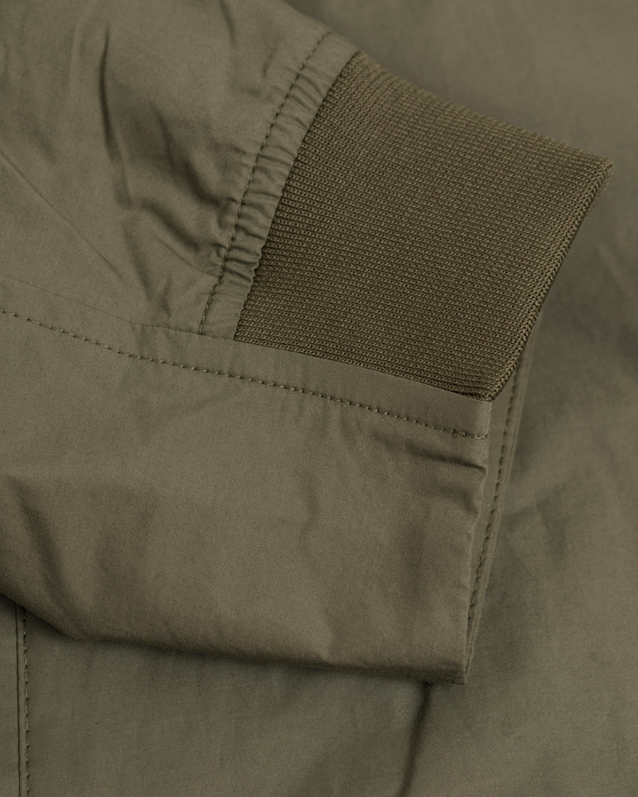 Herr | Jackor | Norse Projects | Ryan Crips Cotton Bomber Dried Olive