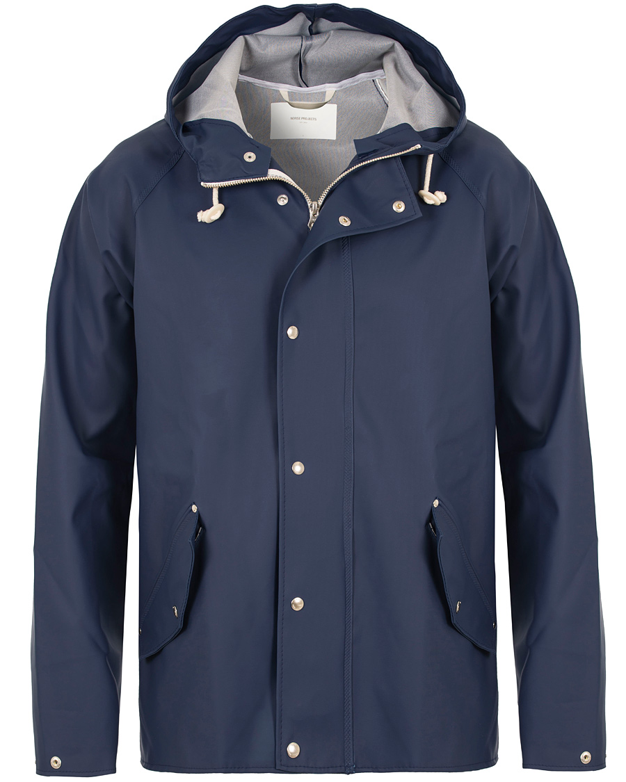 Herr | Jackor | Norse Projects | Anker Classic Raincoat Navy