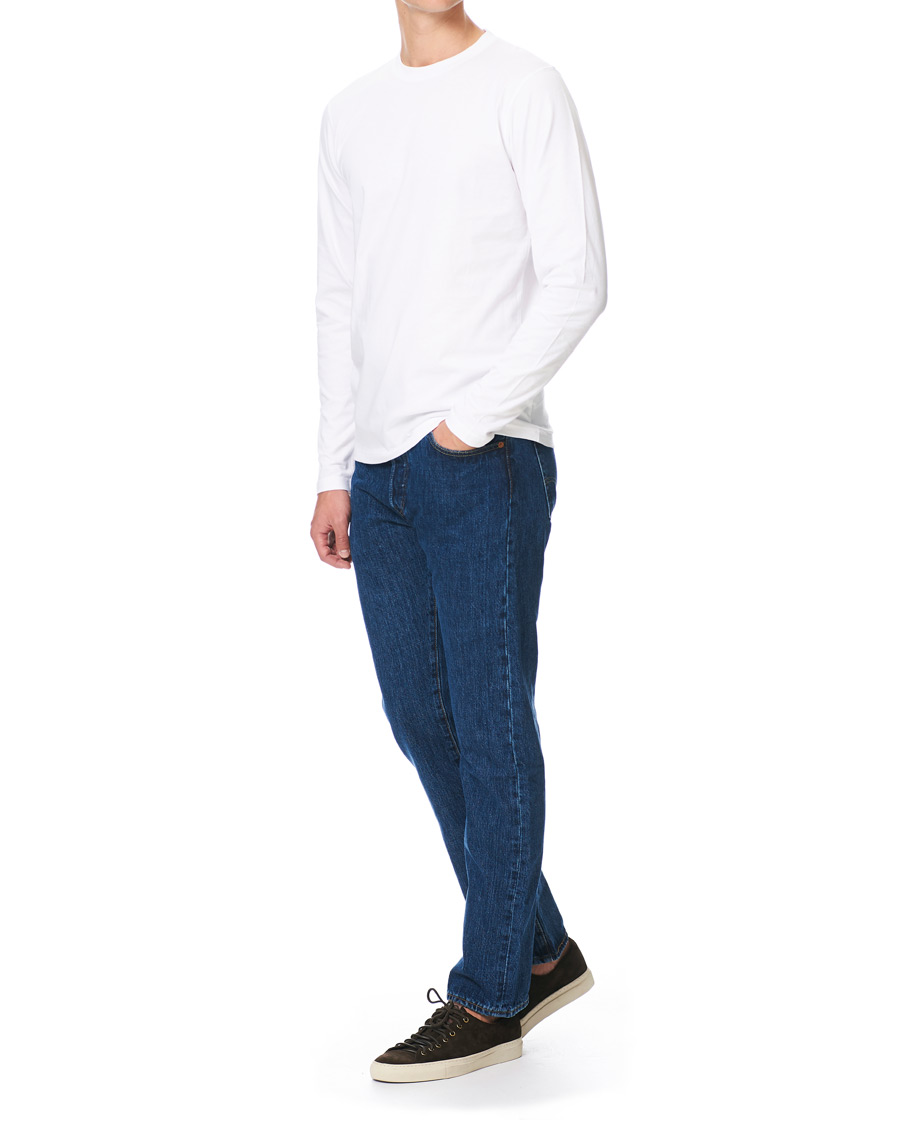 Herr | T-Shirts | Norse Projects | Niels Long Sleeve T-shirt White