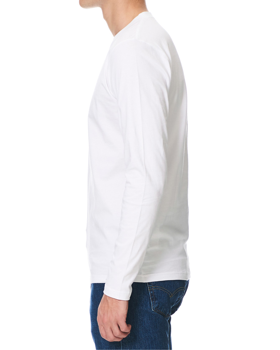 Herr | T-Shirts | Norse Projects | Niels Long Sleeve T-shirt White