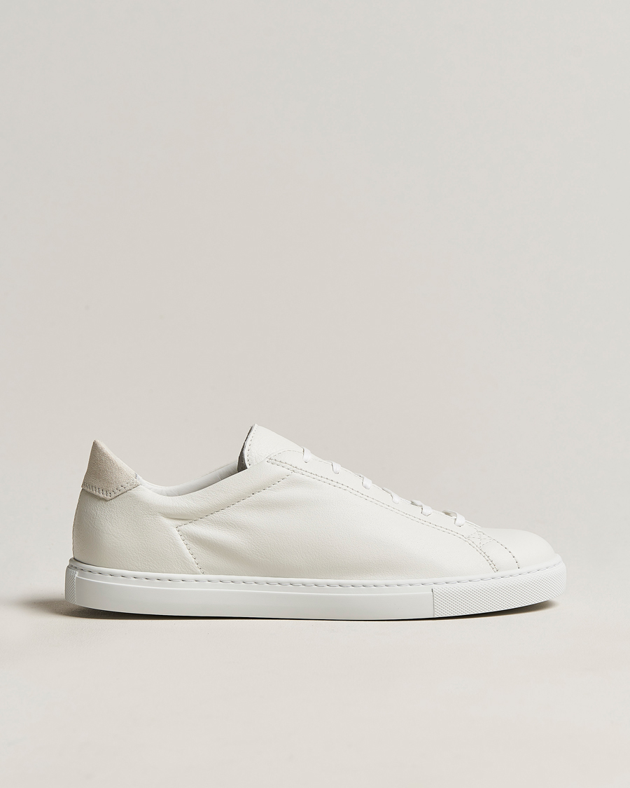 Herr |  | CQP | Racquet Sneaker White Leather