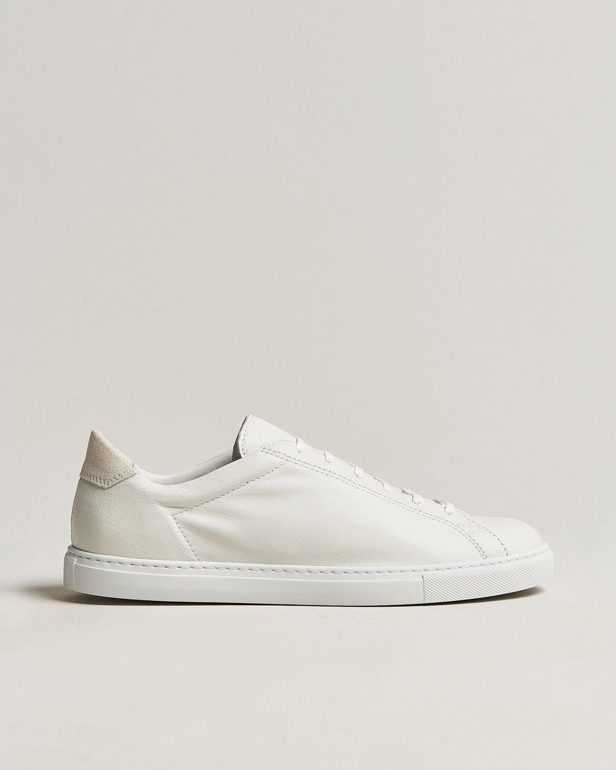 Herr | Sneakers | CQP | Racquet Sneaker White Leather