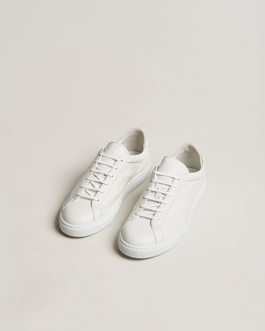 Herr |  | CQP | Racquet Sneaker White Leather
